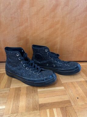 Converse women's High-Top Sneakers in Black Heather